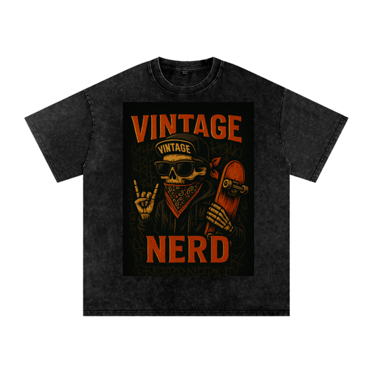 Acid Wash Oversize T-Shirt - 250 GSM